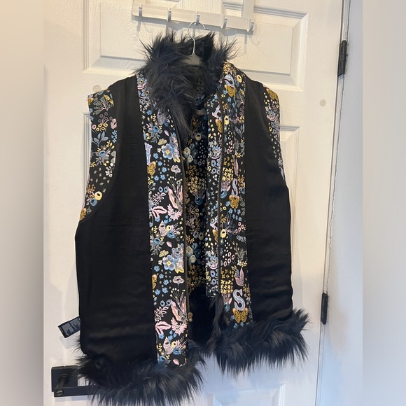Sui by Anna Sui autumn tapestry vest XL - Picture 4 of 7